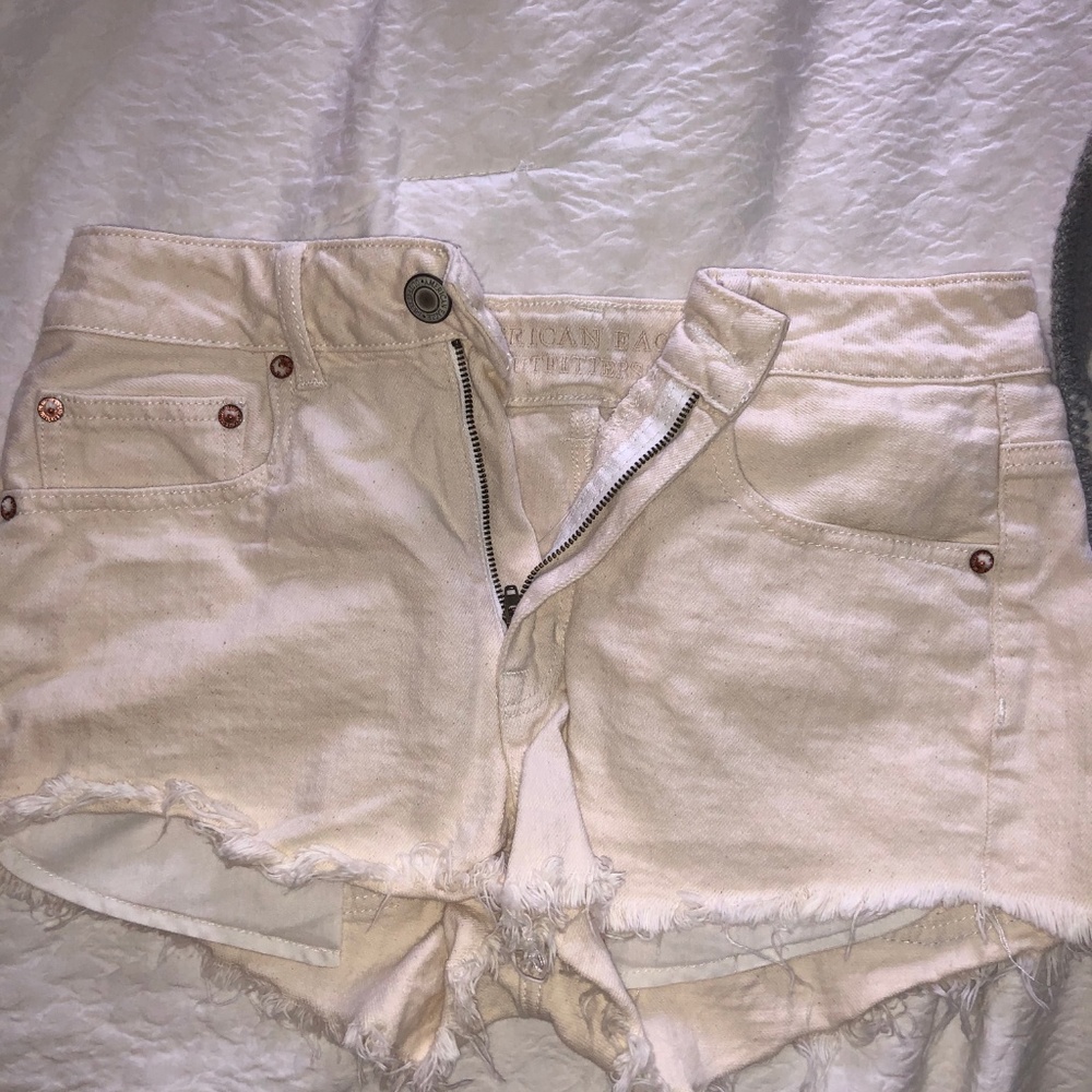 white american eagle jean shorts - Picture 2 of 2